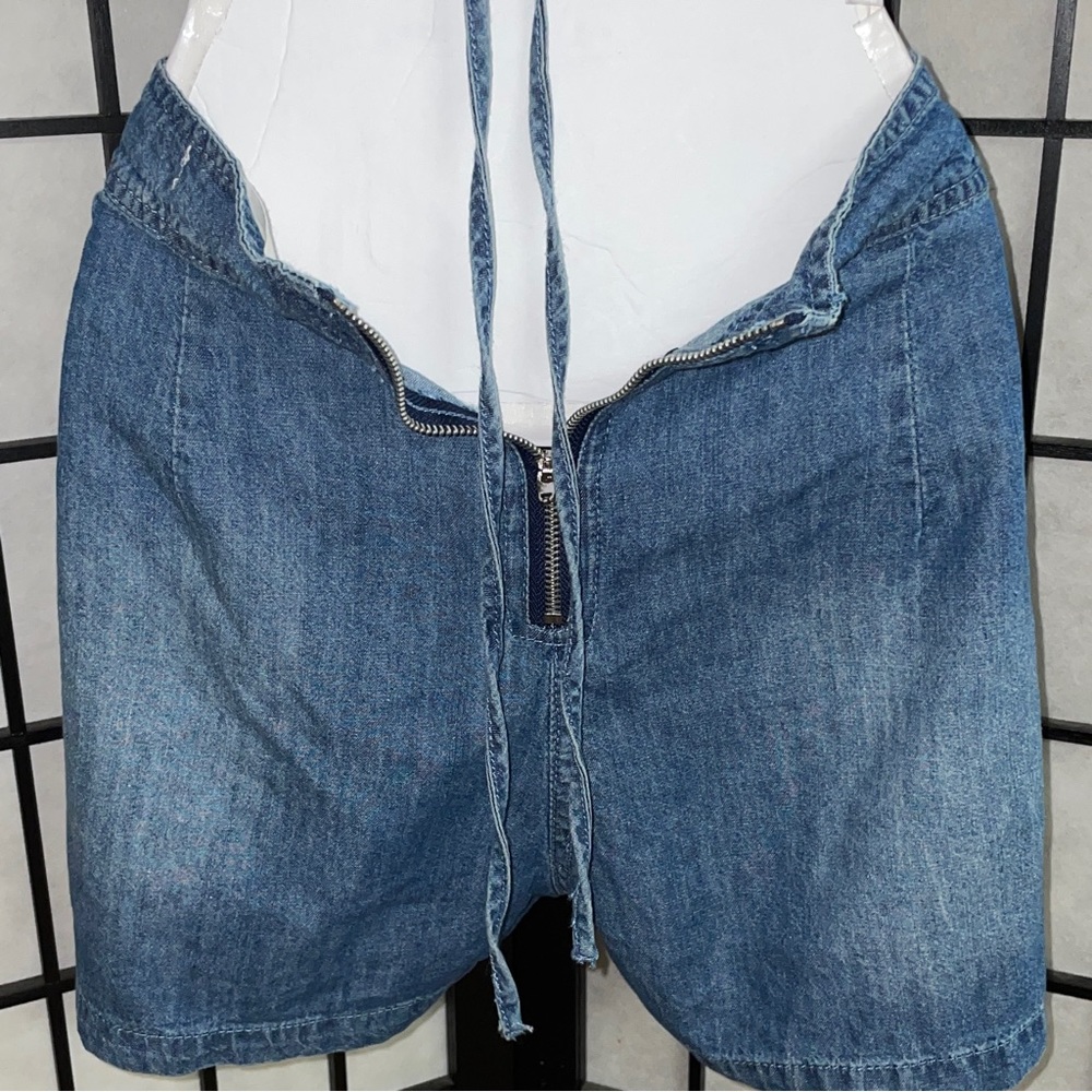 Newbury Kustom ladies denim romper, size medium - Picture 6 of 8